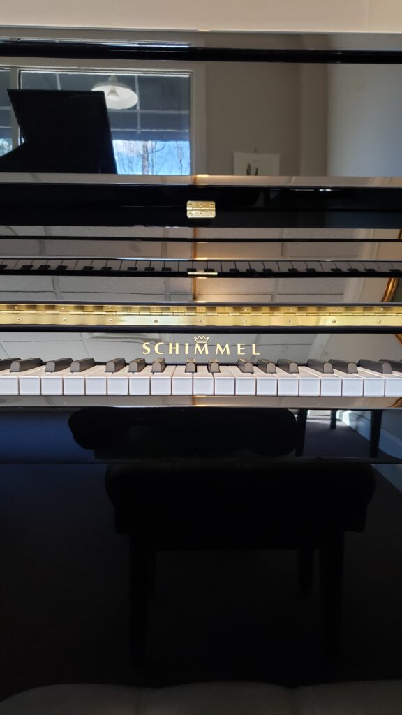 Schimmel Upright Front View